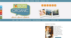 Desktop Screenshot of oboyorganic.com